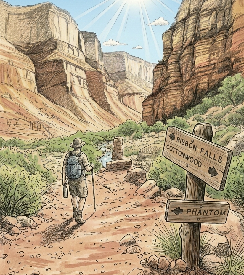 A Grand Canyon Rescue: The Ribbon Falls Encounter