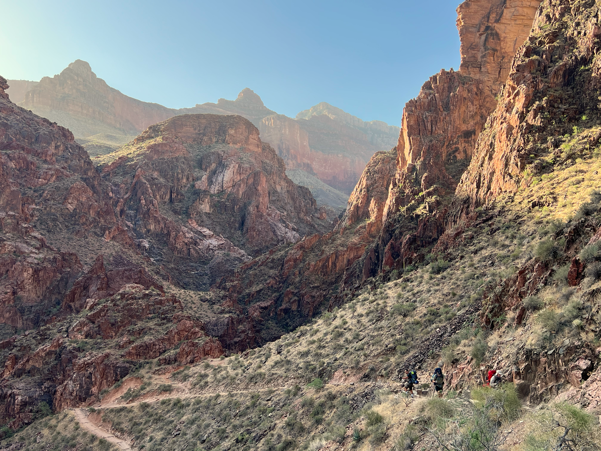 Grand Canyon R2R - Day 3: Bright Angel Campground to Havasupai Gardens Campground