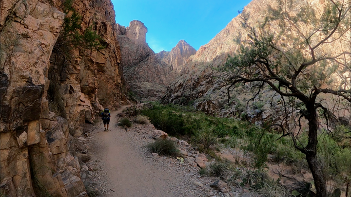 Grand Canyon R2R - Day 2: Cottonwood Campground to Bright Angel Campground
